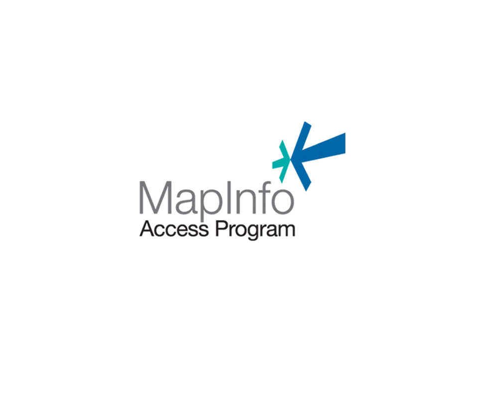 MapInfo loyalty program logo design