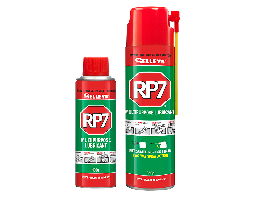 Selleys RP7 lubricant label design